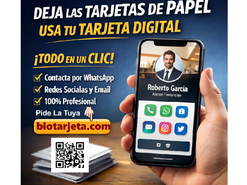Tarjetas Digitales de presentación